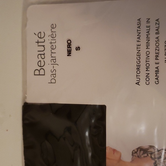 New Philippe Matignon Beauté Fashion Hold Ups Black S - Picture 4 of 7